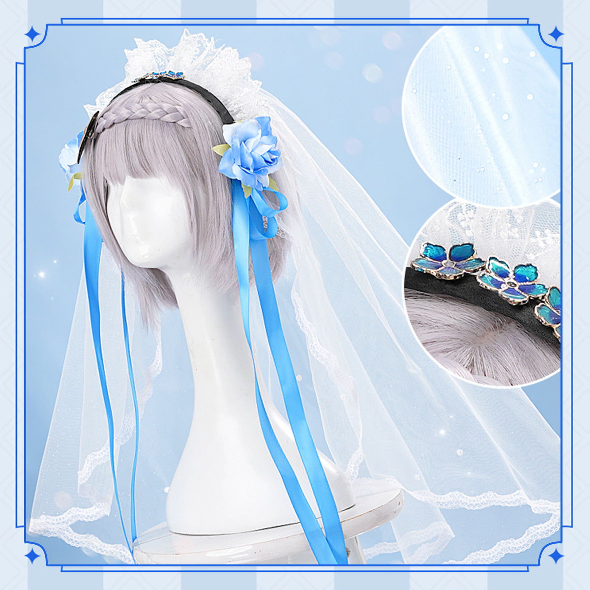 Genshin Impact Rose Noelle Wedding Dress High Quality Anime Hot Game Halloween Cosplay Costume