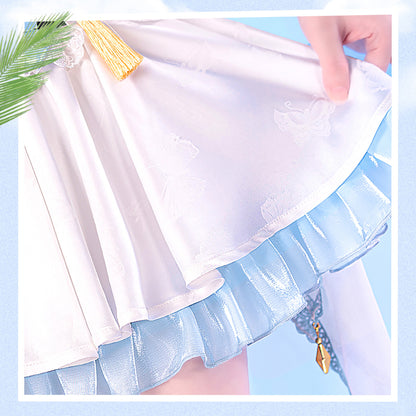 Genshin Impact Ying Lovely Sweet Summer Beach Swimsuit High Quality Anime Hot Game Halloween Cosplay Costume