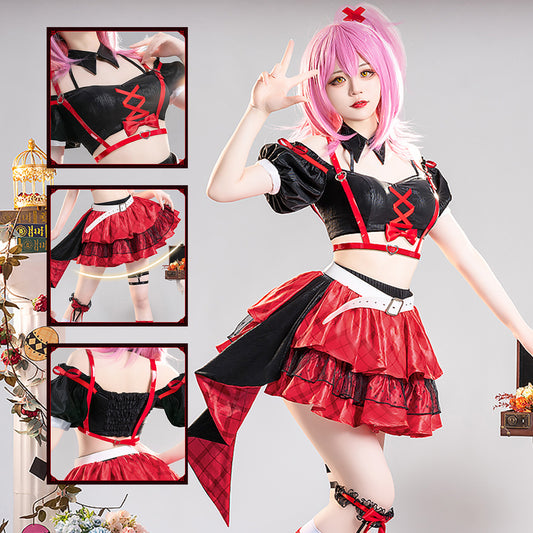 Shugo Chara! Hinamori Amu My Guardian Characters Dress Anime Game Halloween Cosplay Costume