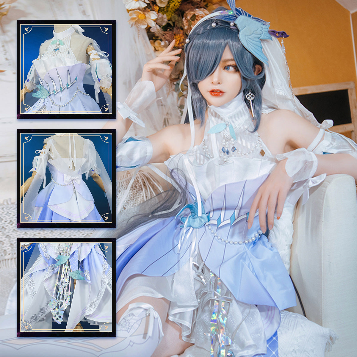 Honkai Impact 3rd Cosplay Fu Hua Game Anime Cosplay Costume