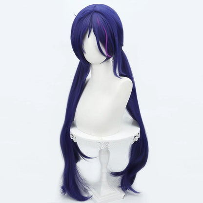 MiSide Mita Purple Cosplay Wig