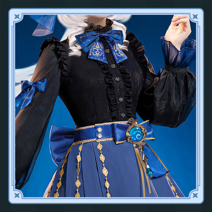 Genshin Impact Furina Costume Lost Abyss Doujin Focalors Fontaine High Quality Anime Hot Game Halloween Cosplay Costume