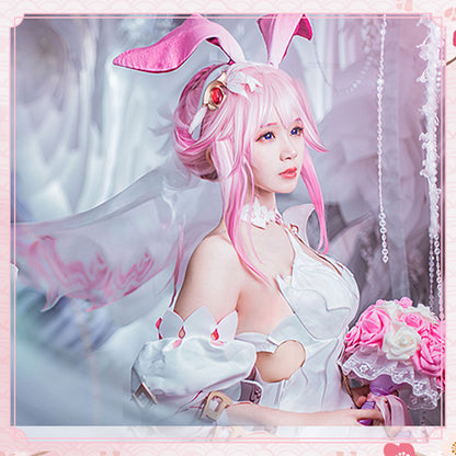 Honkai Impact 3rd Shattered Samsara Yae Sakura Bridal Game Cosplay Costume - Qcoser