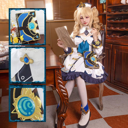 Genshin Impact Babala High Quality Anime Game Halloween Cosplay Costume - Qcoser