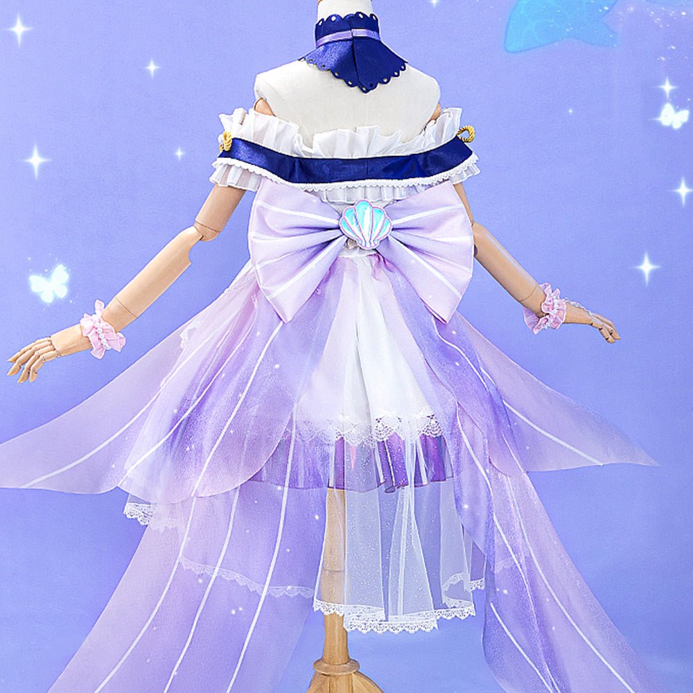 Genshin Impact Coral Palace Heart Sea High Quality Anime Game Halloween Cosplay Costume - Qcoser