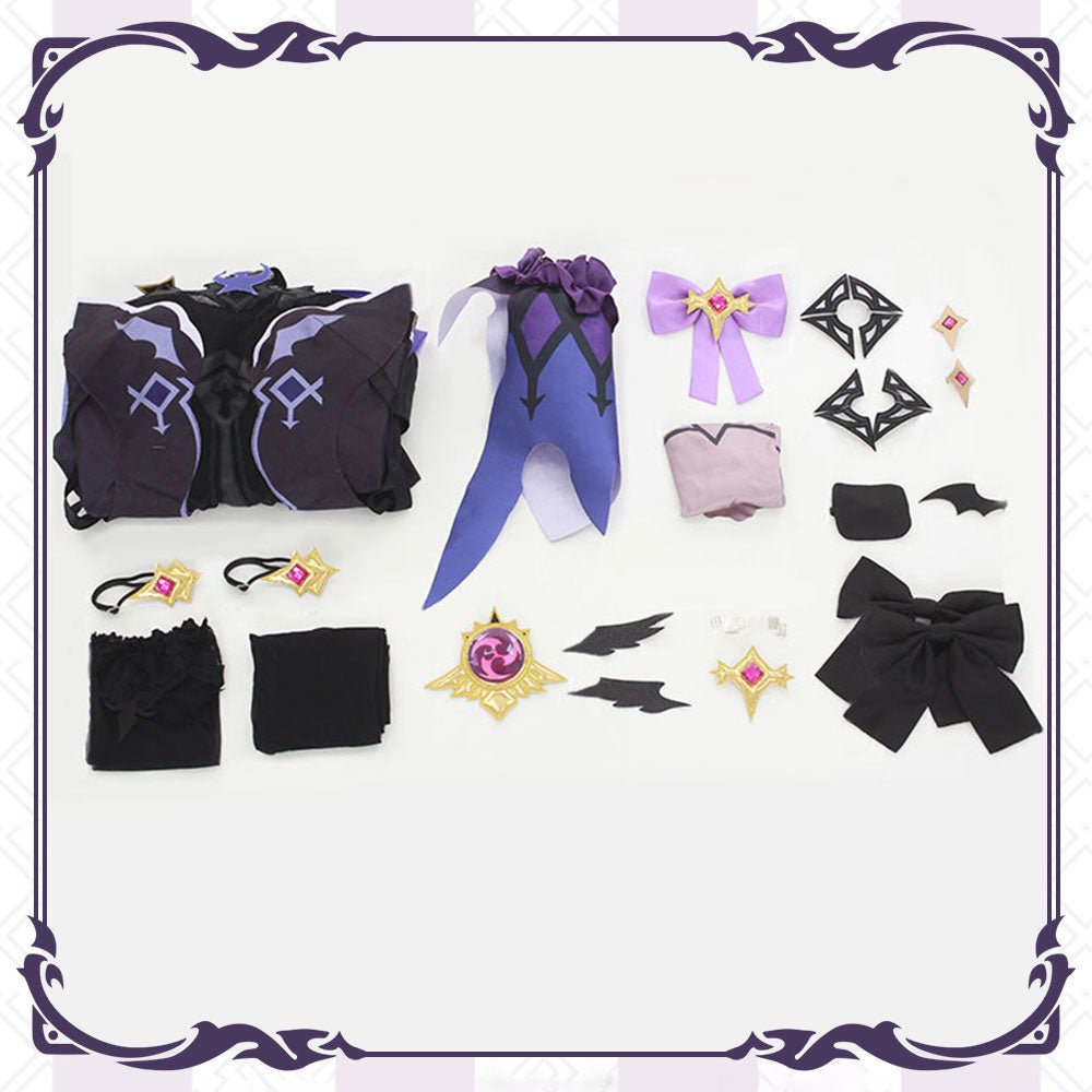 Genshin Impact Fischer High Quality Anime Game Halloween Cosplay Costume - Qcoser