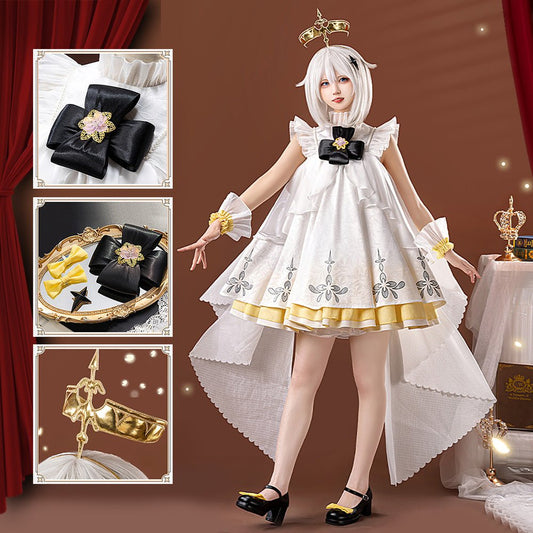 Genshin Impact Piemont Dinner Suit High Quality Anime Game Halloween Cosplay Costume - Qcoser