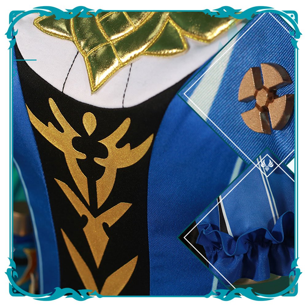 Genshin Impact Shatang High Quality Anime Game Halloween Cosplay Costume - Qcoser