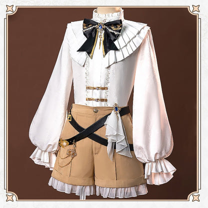 Genshin Impact Ying/Kong Dinner Party High Quality Anime Game Halloween Cosplay Costume - Qcoser