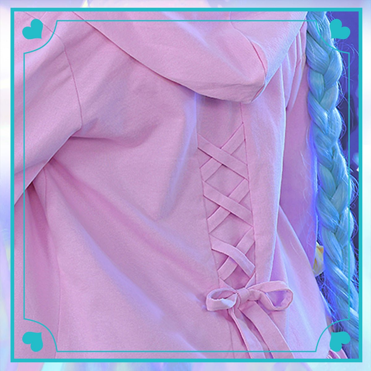 Hatsune Miku illusional Digital Stars Miku Coat Uniform Anime Women Daily Dress Cosplay Costume - Qcoser